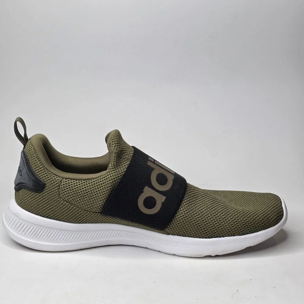 Adidas Lite Racer Adapt 4.0 Men's Sneakers Size 12 Green Slip On Running Shoes